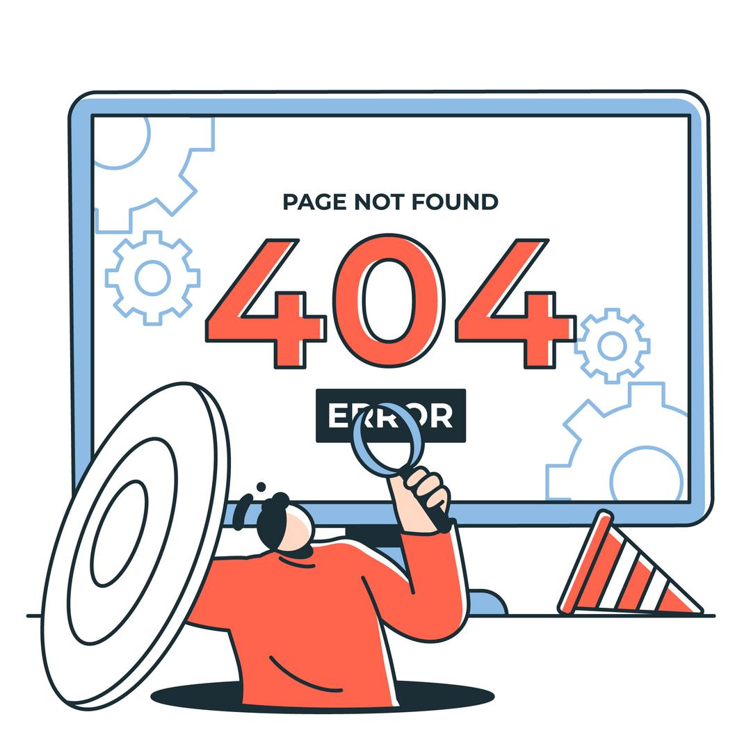 404 Illustration